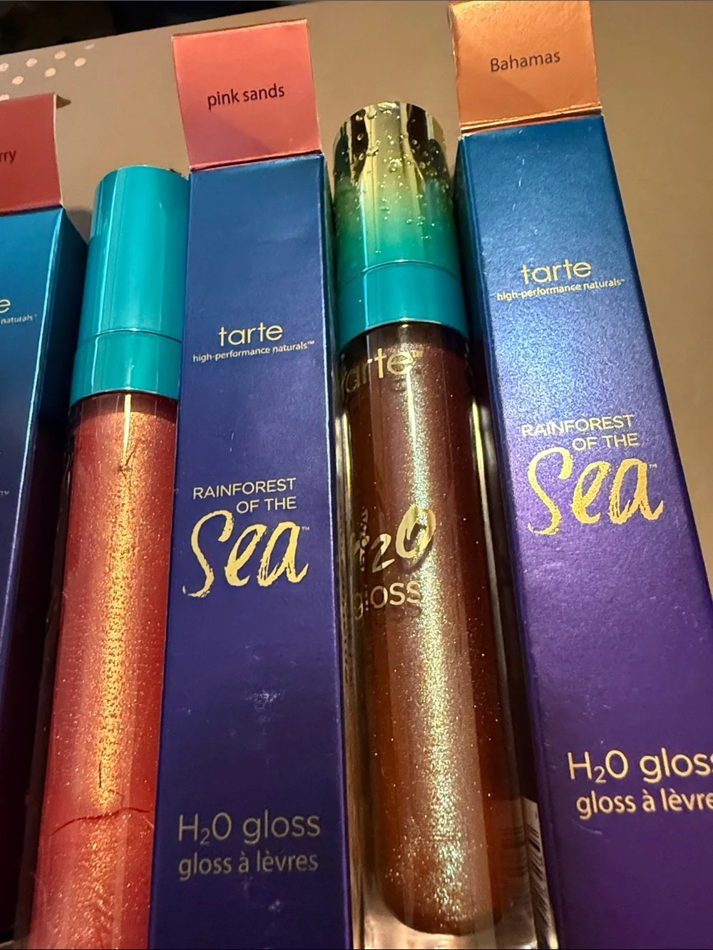 tarte Lip Set in Berry, Pink Sands, Bahamas